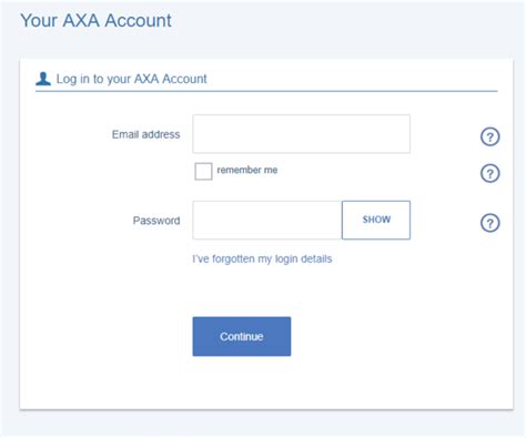 Login AXA